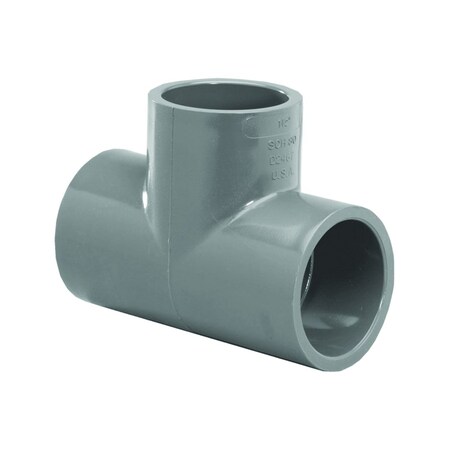 PVC 084001800HA TEE SCH H 80 PVC 1-1/2IN SLIP